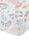 Catherine Lansfield Fairytale Unicorn Print Fitted Sheet, Pink