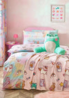 Catherine Lansfield Forever Together Kids Bed Set, Pink Multi
