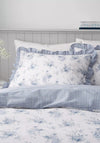 Catherine Lansfield Lucie Floral Reversible Duvet Cover, Blue