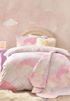 Catherine Lansfield Soft As A Cloud Reversible Duvet Cover, Pink