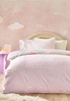 Catherine Lansfield Soft As A Cloud Reversible Duvet Cover, Pink