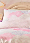 Catherine Lansfield Soft As A Cloud Reversible Duvet Cover, Pink