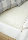 Catherine Lansfield SuperSoft Thermal Fleece Fitted Underblanket, Cream