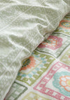 Catherine Lansfield Crochet Print Duvet Cover Set, Multi-Coloured
