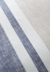 Catherine Lansfield Textured Banded Stripe Duvet Set, Navy