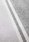 Catherine Lansfield Textured Banded Stripe Duvet Set, Grey