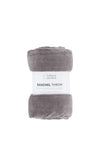 Catherine Lansfield Extra Large Plush Velvet Touch Raschel Throw, Charcoal