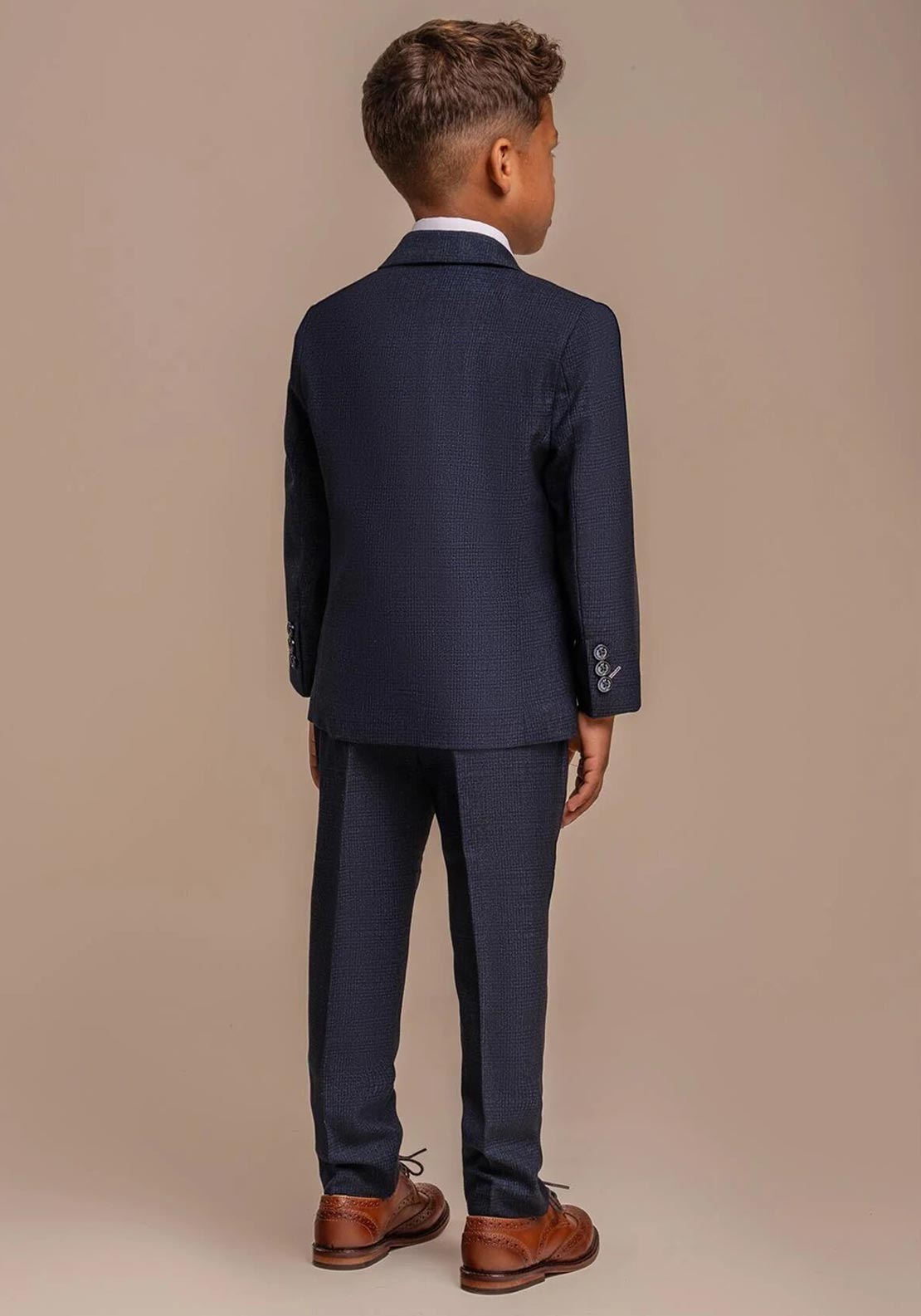House Of Cavani Carridi 3 Piece Suit, Navy