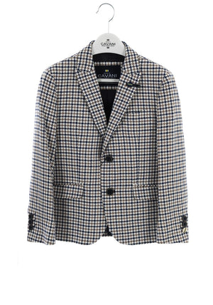 House Of Cavani Boys Bartela Blazer, Beige Multi