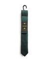 House Of Cavani Tie and Pocket Square Set, Green
