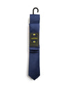 House Of Cavani Tie and Pocket Square Set, Navy
