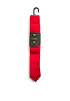 House Of Cavani Tie and Pocket Square Set, Red