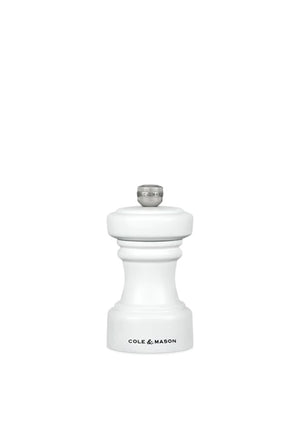 Cole & Mason Hoxton Small Salt Mill, White Gloss