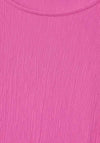 Cecil Crepe Structure Blouse, Bloomy Pink