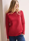 Cecil Tres Bien Embroidered Sweatshirt, Red