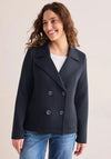 Cecil Detachable Hood Scuba Jacket, Navy