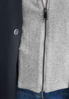 Cecil Detachable Hood Scuba Jacket, Navy