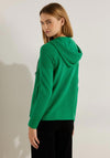 Cecil Drawstring Ribbed Jacket, Cosy Green
