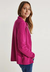 Cecil Zip Up Structured Jacket, Cool Pink