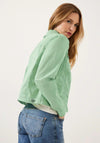 Cecil Coloured Denim Jacket, Fresh Salvia Green
