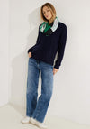 Cecil Print Loop Scarf, Easy Green