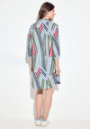 Cecil Muslin Tunic Dress, Vanilla Multi