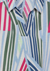 Cecil Muslin Tunic Dress, Vanilla Multi