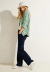 Cecil Checked Shirt, Clear Say Green