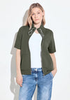 Cecil Summer Sweater Jacket, Cool Khaki