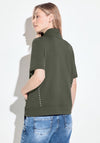 Cecil Summer Sweater Jacket, Cool Khaki