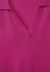 Cecil Oversized Fine Knit Sweater, Cool Pink