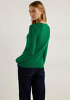 Cecil Basic Long Sleeve T-Shirt, Easy Green