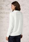 Cecil Embellished Graphic Top, White