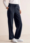 Cecil Neele Wide Leg Joggers, Navy