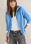 Cecil Fleece Hooded Full Zip Jacket, Blue