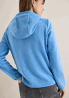 Cecil Fleece Hooded Full Zip Jacket, Blue