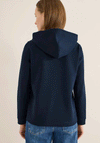 Cecil Lace up Hoodie, Navy
