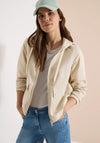 Cecil Cotton Blend Hooded Jacket, Beige