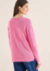 Cecil Textured Lightweight Sweater, Pink