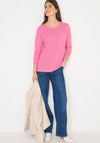 Cecil Textured Lightweight Sweater, Pink