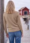 Cecil Knit Round Neck Jumper, Beige