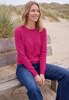 Cecil Knit Round Neck Jumper, Pink