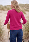 Cecil Knit Round Neck Jumper, Pink