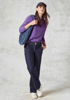 Cecil 3D Diamond Sweatshirt, Wild Lilac Purple