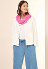 Cecil Leopard Loop Scarf, Pink