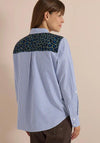 Cecil Patch Pocket Detail Striped Shirt, Blue Multi