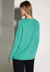 Cecil Drawstring Sweatshirt, Aventurine Green