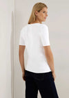 Cecil Basic Round Neck T-Shirt, White