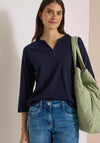 CECIL  SOLID MESH TUNIC