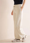 Cecil Neele Wide Leg Joggers, Cream